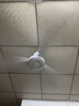 中联中联大风力家用吊扇音轻卧室客厅塑料遥控蚊帐床上微风扇小电风扇/ 56寸铁叶-75W-无极调速+3档调速 实拍图