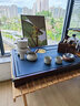 瓷牌茗茶具功夫茶具茶盘实木家用整套四合一电热炉茶台茶托盘排水式仿乌金石 兰心凤角四合一茶盘黑色电热炉 实拍图