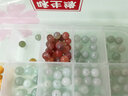 咏生缘 缅甸翡翠a货玉珠子散珠天然三彩项链手链DIY饰品配珠翡翠手串 【优选】7~8mm三彩（26颗） 实拍图