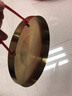 御马（YU MA）22CM 铜锣三句半道具乐器锣鼓响锣大锣手锣大苏锣小锣防汛预警锣 实拍图