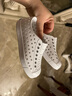 native纯色Jefferson洞洞鞋男女款童鞋亲子鞋户外休闲凉鞋EVA洞洞鞋 白色|白色 24 (155mm） 实拍图