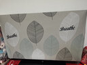 庭漫伊 电视机防尘罩挂式液晶电视盖布简约现代电视套印花弹力电视套 大叶子—弹力包裹 32-43英寸通用 实拍图