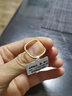 微奢妙珠方形黄金戒指999足金素圈光面指环3D硬金几何形小方戒女抖音同款 15号 实拍图