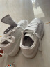 百丽小白鞋女时尚撞色厚底增高休闲鞋女士板鞋W7V1DAM1 白色 35 实拍图
