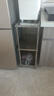 法渡仕不锈钢厨房用具置物架夹缝微波炉收纳架储物烤冰箱缝隙家用落地架 宽30长50 3层（高80） 实拍图