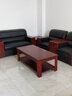 中伟（ZHONGWEI）办公沙发茶几组合简约会客接待沙发商务皮沙发 3+1+1+大茶几 实拍图
