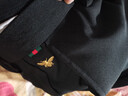遥渠（YAO QU）西裤男春秋季薄款免烫潮流小蜜蜂刺绣休闲西装裤修身英伦风9九分裤子 黑色 33 实拍图