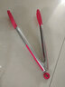 韩国Kitchen-Art食物夹304不锈钢食物夹硅胶烤肉夹子烘焙烧烤夹耐高温 红色30cm硅胶夹 实拍图