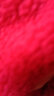 上海故事大红纯色羊毛围巾女冬围巾女士冬季披肩加厚围脖男情侣款妈妈送礼 粉红 实拍图