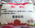 栗合翩特别走心的创意生日礼物DIY定制送妈妈奖状抱枕父亲节母亲节礼物 妈妈 抱枕（45*40厘米） 实拍图