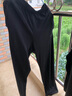 安踏（ANTA）针织卫裤运动裤男女同款束脚直筒情侣休闲运动跑步户外长裤子 【经典字母收口】基础黑-1 L 实拍图