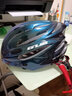GUB 山地自行车头盔男女款一体骑行头盔可拆卸磁吸风镜公路车电动车 极光蓝+灰片+透明片+黄镜片+帽檐 均码 实拍图