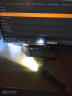 神鱼（SHENYU）强光远射手电筒可充电式 变焦LED迷你便携式小型防水调焦家用照明 进口T6灯芯 变焦直充 一电 实拍图