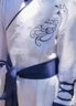 九虞氏儿童汉服演出服男女童古装唐装表演服装幼儿园国学书童衣服 男童蓝色 160（身高153-162cm） 实拍图