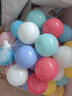 BG-BABYGO海洋球池室内围栏波波球弹力婴儿童玩具彩色球加厚安全无味 【色彩启蒙】七彩冰淇淋-50个装/7cm 实拍图