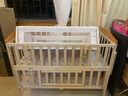 【9成新】hd小龙哈彼 婴儿床多功能实木带摇篮新生儿宝宝童床可加长拼接大床LMY288-N150 实拍图