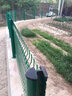 北极峰桃型柱护栏网别墅小区围墙铁丝网围栏院子围墙防护网热镀锌栅栏 单独购买立柱/1根 实拍图