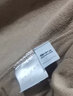 雪中飞摇粒绒立领女春季纯色简约舒适休闲情侣款保暖时尚百搭休闲卫衣 091F卡其色（男） 2XL 实拍图