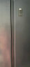海尔（Haier）冰箱出品 统帅十字对开门冰箱 470升超薄双变频一级能效风冷无霜 黑金净化 干湿分储  以旧换新 实拍图
