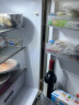 夏普（SHARP）两门冰箱 风冷无霜 节能冰箱 小型家用 大冷冻 彩晶玻璃面板 冰箱 以旧换新 BCD-196WTGE-N 196升 玻璃面板 实拍图