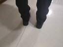 微光里 男士商务正装皮鞋男鞋青年潮流英伦休闲结婚皮鞋工作鞋子 方格男士商务皮鞋【41码】 实拍图