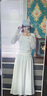 浪莎休闲裙裤女夏季2025薄款冰丝阔腿裤半身裙女小个子高腰显瘦a字裙 仙女白【透气+防走光内衬】 S 【推荐80-100斤】 实拍图