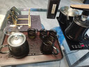 忆壶茶（YIHUTEA） 高档整套茶具玻璃家用功夫茶具套装含茶盘飘逸壶茶水分离 900ML飘逸壶+4只品杯+茶盘 实拍图