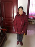 秋芙罗妈妈装冬装羽绒服女极寒中老年人女装40岁50保暖加厚外套奶奶衣服 紫红 3XL 【建议120-130斤】 实拍图