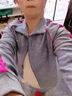 邦奥瑞达中老年人运动套装女春秋三件套妈妈装中年妇女休闲运动服冬装外套 1522灰色（内搭长袖） XL（建议105-118斤） 实拍图