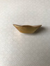 普澜家居黄铜金元宝摆件铜实心元宝家居工艺品存钱罐装饰品礼物开业礼品 八号金元宝长4.2cm 实拍图