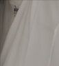 特步（XTEP）女装短袖t恤女夏季服饰女士纯色宽松上衣T恤跑步半袖运动瑜伽服女 白色【店长推荐】 XL/175 实拍图