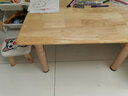 希迪尼儿童实木桌子学习桌家用可升降积木游戏桌幼儿园桌椅套装写字书桌 60*80小方桌 1桌1椅 实拍图