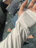 BRELRMON夏季防晒衣女男冰丝凉感连帽开衫防紫外线防晒服皮肤风衣运动外套 2020玉石白-女 M 实拍图