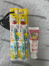 巧虎原装进口 1-12岁以上婴幼儿乳牙宝儿童牙刷/牙膏 颜色随机组合装 2-4岁牙刷2支+草莓牙膏 实拍图
