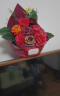 初朵11朵红玫瑰康乃馨香皂花束同城配送六一儿童节礼物生日送女朋友鲜 实拍图