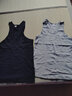 浪莎男士背心男纯棉夏季薄款无袖打底t恤运动打底宽松潮流跨栏背心 【宽松大码】灰3 XXXL【建议180-185】 实拍图