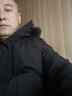 雅鹿雅鹿羽绒服男中长款大毛领保暖加厚男士冬装新款百搭休闲时尚外套 蓝色 3XL 190 实拍图