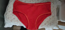 花花公子（PLAYBOY） 本命年马年女士内裤袜子结婚红色三角裤鸿运大红礼盒装 独立装：大红女士纯色内裤装 4条 均码 （85-105斤） 实拍图