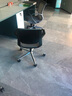 进奢办公椅电脑椅职员座椅转椅现代简约小巧家用椅子人体工学会议椅 黑框+灰色/移动脚 实拍图