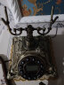 金顺迪海洋之星 仿古电话机复古老式欧式电话家用座机 无线插卡电话机电信移动固话座机 古铜色免提(接电话线) 实拍图