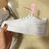 耐克（NIKE）AIR FORCE 1 LE GS 运动空军一号休闲运动板鞋 DH2920-111 女子白色 39 实拍图