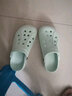 恒源祥 夏季洞洞鞋凉鞋男女外穿拖鞋户外休闲旅行两穿海边凉拖鞋沙滩鞋H22EYLY-215 白色 42 实拍图