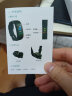松米（SONGMI） 智能手环血压心率睡眠监测男女运动计步器情侣多功能防水手环适用华为OV小米苹果 黑色硅胶款 实拍图