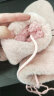 斯普琳毛线手套女冬季韩版潮学生挂脖毛绒可爱女生系保暖手套 0627粉色 晒单实拍图