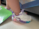 Hello Kitty童鞋女童闪灯跑鞋宝宝秋季发光运动鞋儿童小学生灯鞋6833白色25 实拍图