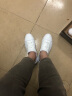 斯泽尔（sizer）男鞋小白鞋真皮韩版休闲板鞋百搭透气男士休闲鞋轻便低帮网红潮鞋 白色【四季款】 40 (250mm) 【标准皮鞋码】 实拍图