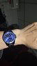 卡慕迪（Comudir）2025新款水鬼全自动机芯表男士帅气手表潮夜光防水运动手表可旋转 518黑钢带蓝面 实拍图