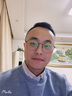 立米近视眼镜男女同款圆形金属眼镜框复古文艺配度数防蓝光平光护目镜 黑色 配1.56非球面防蓝光镜片 实拍图