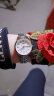 劳士顿（ROSDN）品牌男士手表全自动机械男女表防水双日历情侣一对手表 生日礼物 2168GL间金白面钢带对表免费刻字 晒单实拍图
