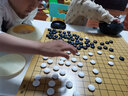 御圣 围棋五子棋棋盘套装棋子入门儿童学生配PU棋盘围棋罐围棋书 双面围棋子+木纹罐+PU棋盘 实拍图